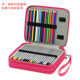 Hot-selling high-end 120-hole leather pencil bag art sketch brush colored pencil 120 color storage pencil case free shipping