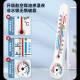 Indoor and outdoor temperature and humidity meter household high-precision refrigerator refrigeration medicine freezer freezer sample cabinet temperature meter