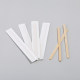 Customized special shape free shipping independent packaging mixing rod disposable wooden coffee stick spoon wooden color adjustment rod 14cm19cm