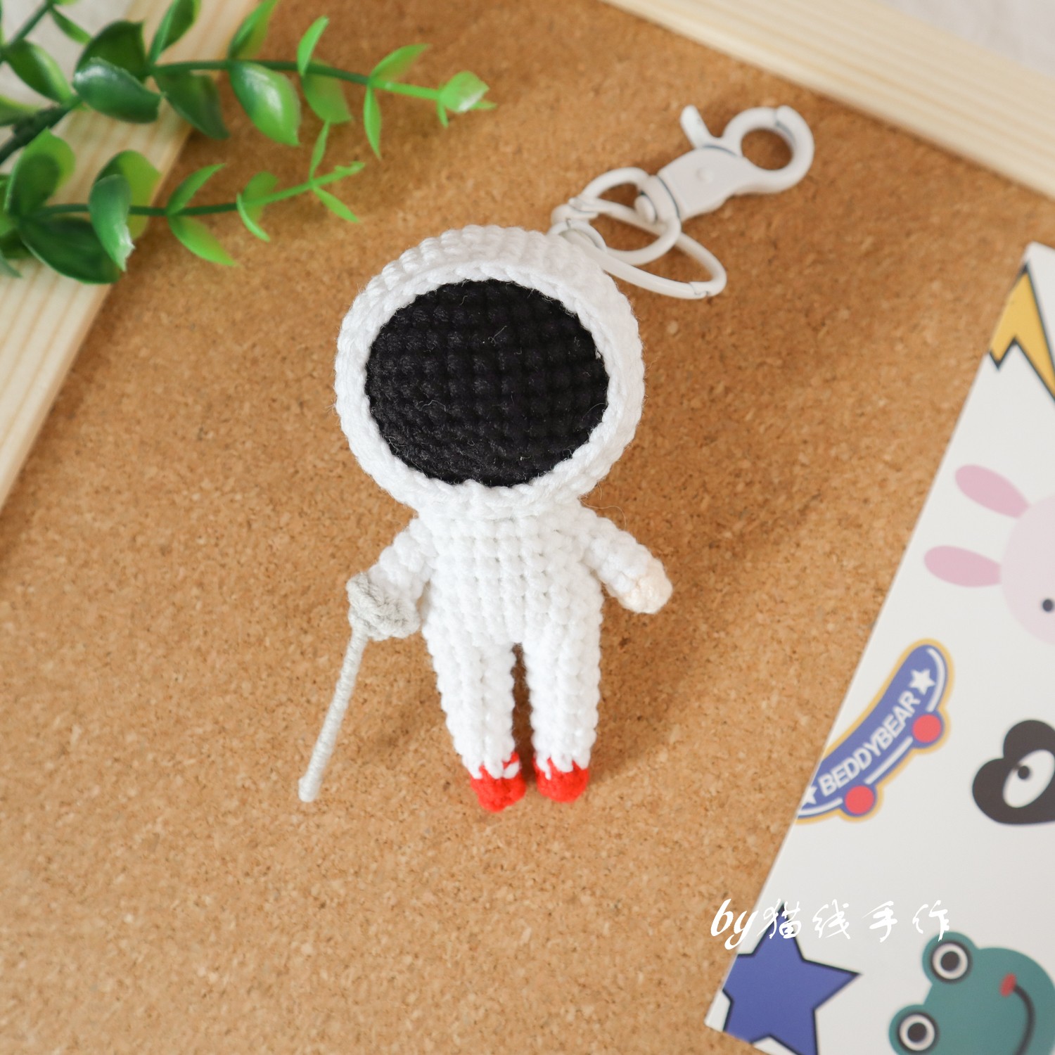 FENCER WOOL HANDMADE DIY WEAVING MATERIAL PACKAGE FENCING DOLL DOLL FINISHED PENDANT SOUVENIR
