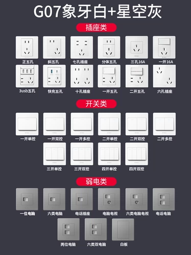 Панель с розеткой Bull Switch, флагманский официальный сайт, подлинный бытовой настенный USB-выключатель типа 86 с пятью отверстиями