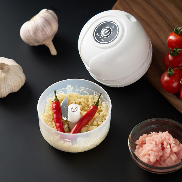 电动捣蒜器家用迷你小型多功能绞肉蒜泥末无线料理机厨房专用工具