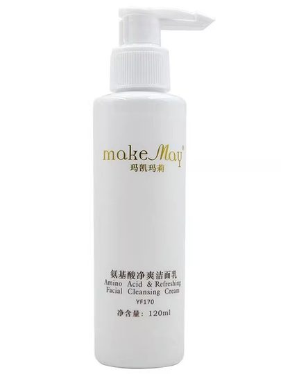 蝶恋花玛凯玛莉 氨基酸净爽洁面乳120ml清爽清洁毛孔洗面奶洁颜霜