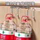 Stainless steel double S-shaped heavy object hook without punching and powerful load-bearing door rear multi-function cabinet door advanced storage rack