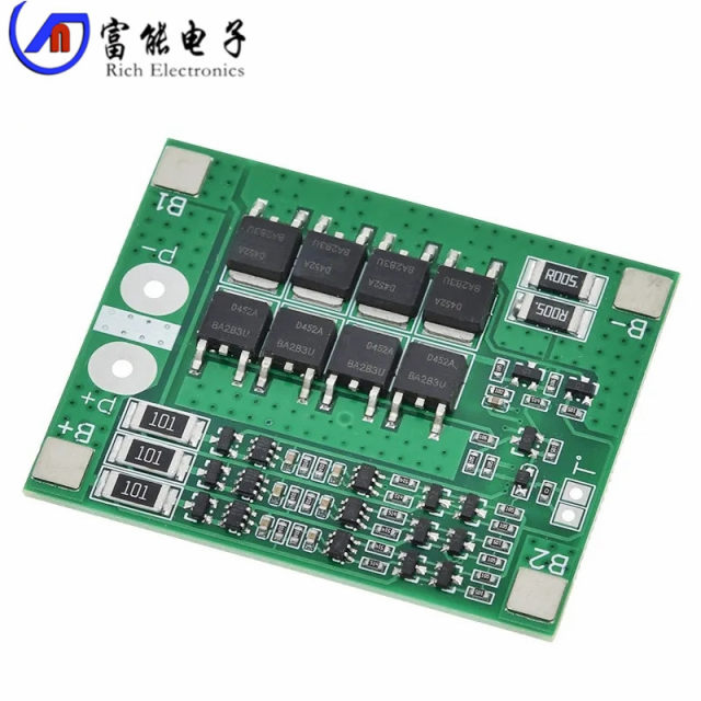 Three strings 3 strings 12V power tool Sprayer 12V lithium battery protection board Current 25A with equalization circuit