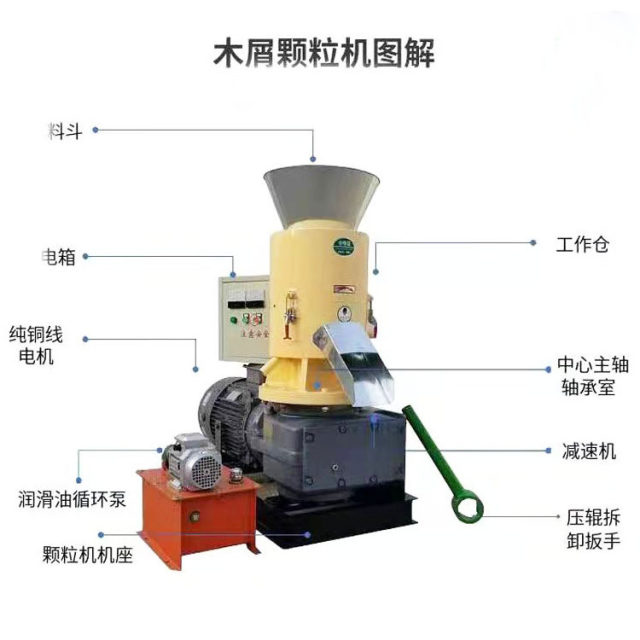 300 electric biofuel pellet machine burn-resistant wall-mounted furnace wood pellet 55kw electric combustion pellet machine