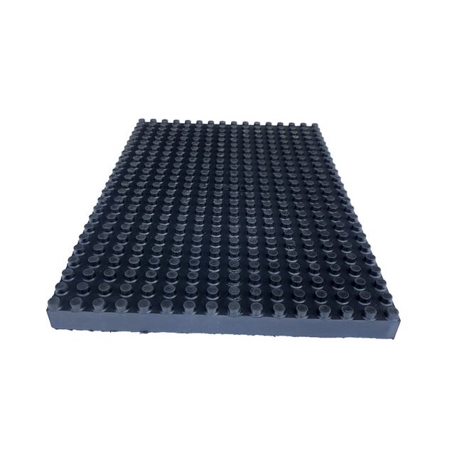 Grain punch press shockproof rubber pad k buffer pad anti-slip rubber plate rubber block square pad machine rubber shock absorbing granule machine