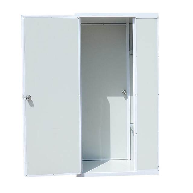 Shandong color steel plate air shower room spot inspection single person single blow automatic door air shower room factory air shower room