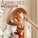 Imported MUJIE doll storage barrel high-value doll finishing artifact plush toy dustproof barrel transparent