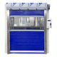 Single double double hair shower room factory air shower room stainless steel people shower goods clean room air shower door