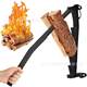Cross-border hot-sliding wood-sliding tool outdoor camping wood-sliding tool manual wood-sliding tool household firewood-sliding tool