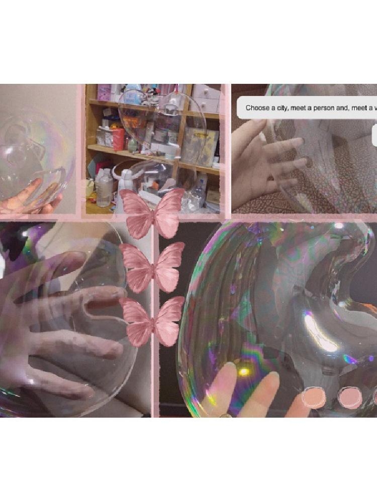 NEW BUBBLE GLUE BLOWING WAVE GLUE LARGE TOO AIR BALLOON ADULT AND CHILDRENS NON-TOXIC BLOWING BIG BUBBLE NOSTALGIC COLORFUL TOYS