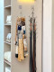 Belt storage rack scarf hanger multi-function scarf hanger belt tie artifact household hat display rack