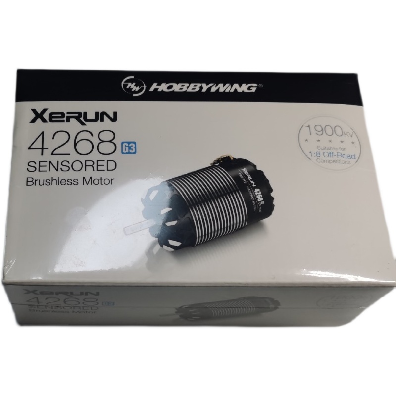 HOBBYWING XERUN 4268 G3 SENSORED BRUSHLESS MOTOR 1 8 DIRT BIKE GT 1900KV