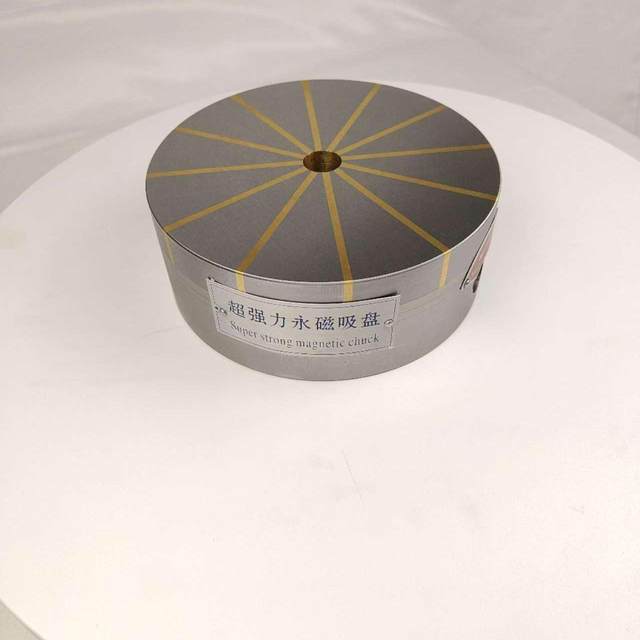 Lathe CNC car super powerful circular permanent magnet suction cup, radial circular disk, radial electrode inner and outer cylindrical grinding disk