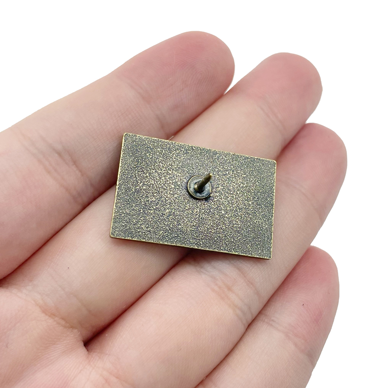 LXJERY 골든 섹션 브로치 피보나치 시퀀스 금속 배지 학교 가방 장식 핀