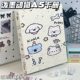 Cartoon ink splashing animal A5 card book cute high-value ins wind hard shell game card photo album storage book