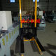 Advertising buckle plate loading truck hydraulic loading rack C84 trigger 110 color steel belt support frame