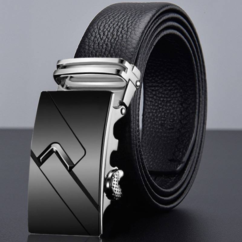 MENS BELTS SELF-BUCKLE TROUSER BELTS BUSINESS CASUAL SIMPLE AND VERSATILE YOUNG AND MIDDLE-AGED BELTS MEN