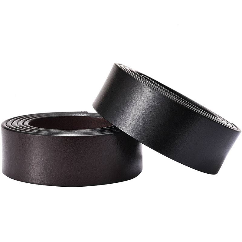 FLAT TOP LAYER MENS AUTOMATIC BELT PLAIN STRAP STRIP SINGLE LAYER LEATHER BUCKLE BODY MENS BELT
