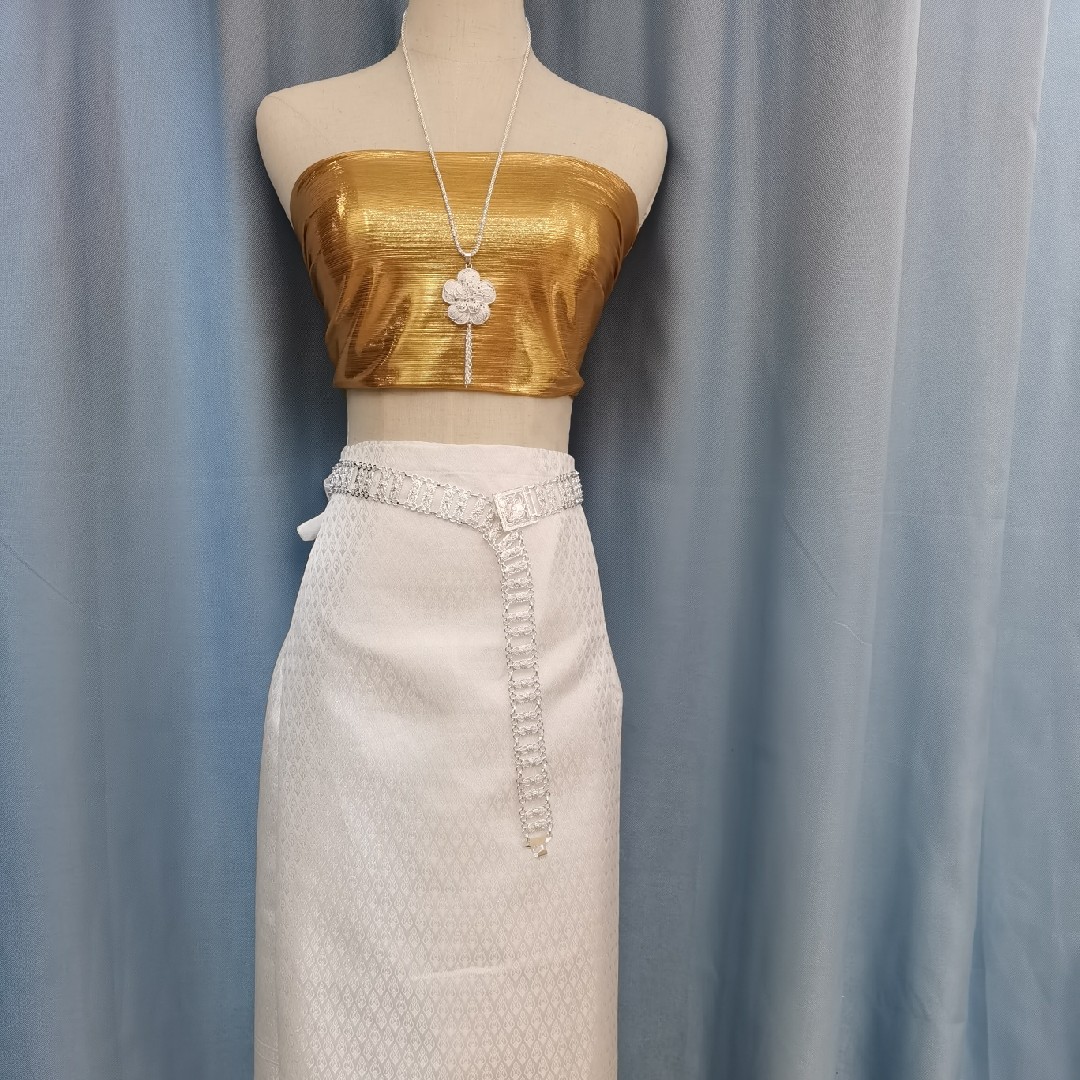 XISHUANGBANNA JU JINGYI INTERNET CELEBRITY STAR THE SAME DAI FIVE-PIECE SET OF WOMENS CLOTHING DAI THAI NATIONAL COSTUME AND JIEZHUANG NIGHT MARKET