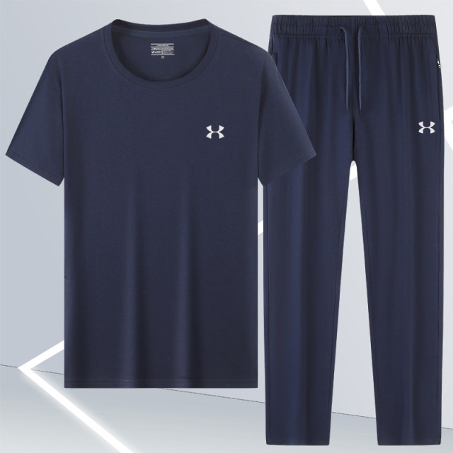 Summer Thin Short-sleeved Trousers Sports Suit