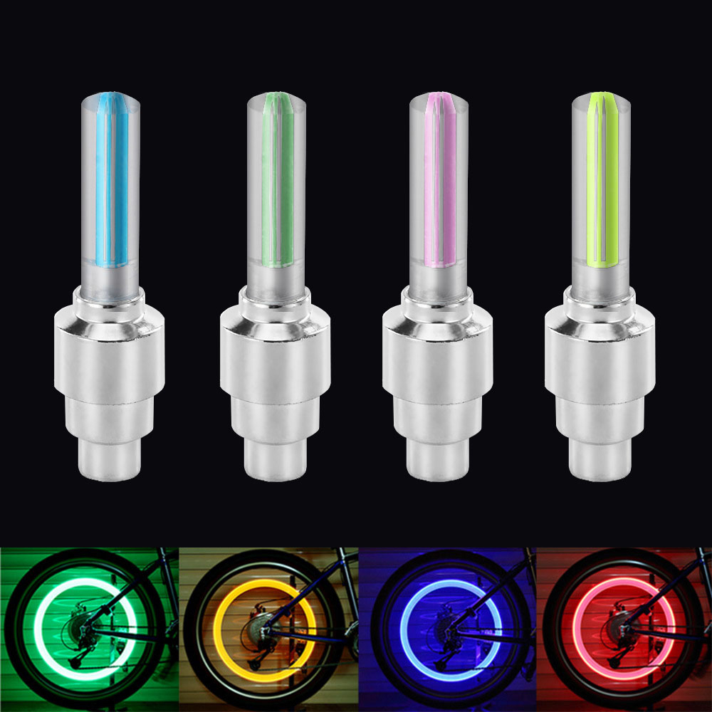 MINI NEON BIKE SPOKE LIGHT LED BICYCLE TAILLIGHT MOTOCYCLE W