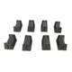 Air-cooled diesel engine Micro-tiller road cutting machine accessories 186 188 192F fuel tank shock absorbing pad Rubber card