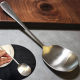 Extra large German matte stainless steel public spoon cafeteria dish spoon home hotel dining spoon salad spoon