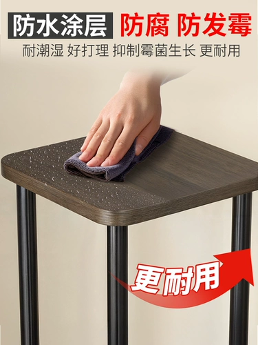 Подставка для цветов в гостиной, напольная, внутренняя железная художественная стойка на колесиках рядом с ТВ-шкафом, подставка для цветов в горшке, стойка для балкона