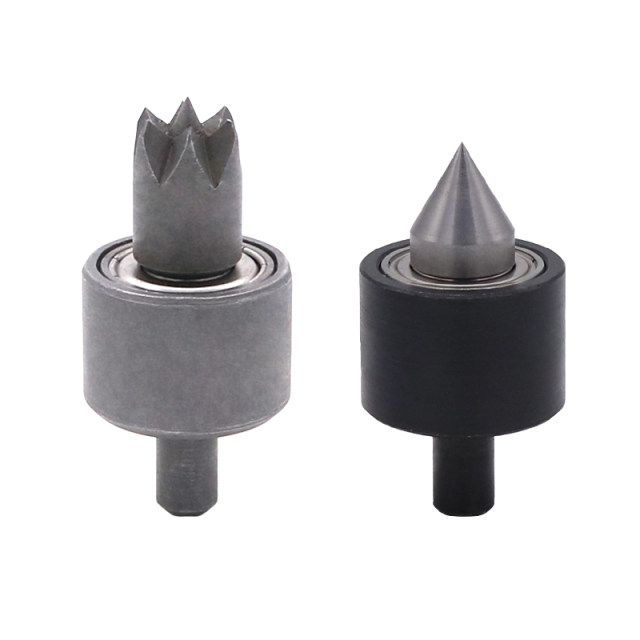 Miniature Buddhist bead machine rotary thimble DIY woodworking lathe live thimble plum blossom with pointed bodhi olive round head accessories