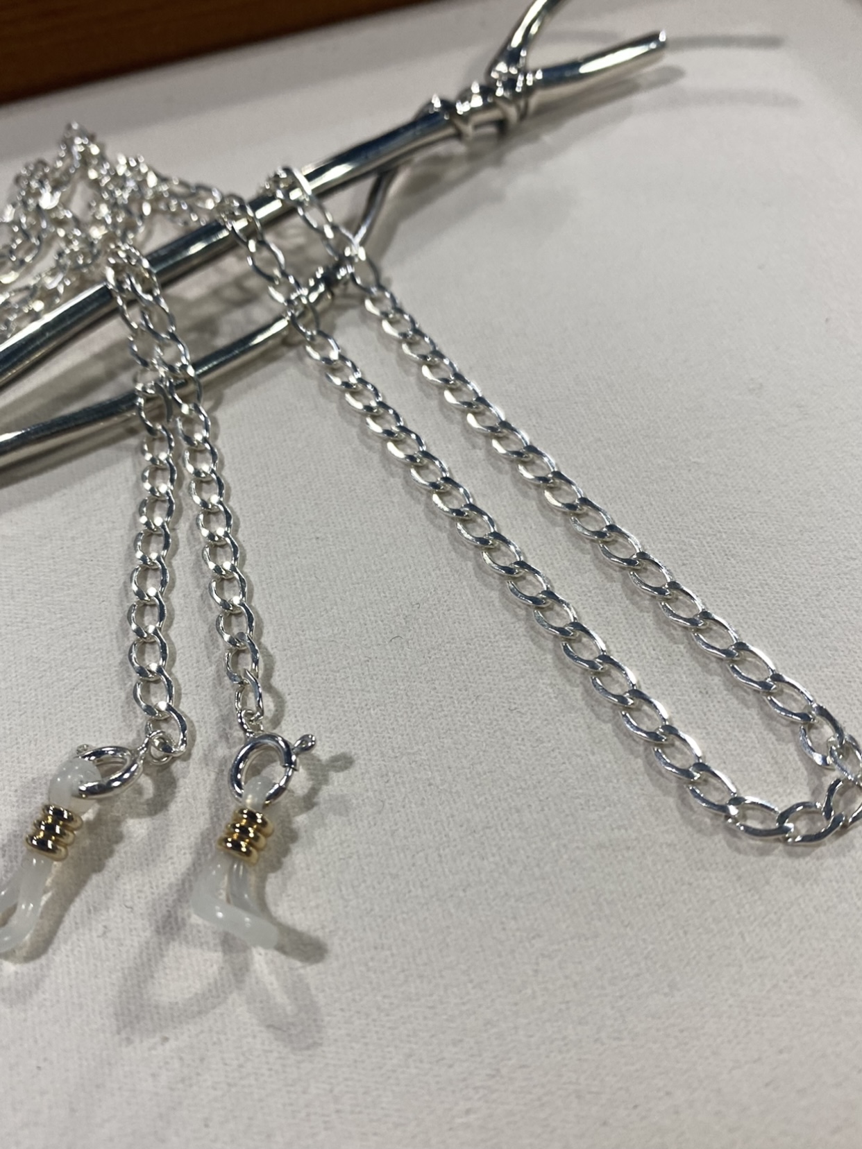 POWER Y|SEOUL SILVER JEWELRY|  70CM GLASSES CHAIN MASK CHAIN LONG SWEATER CHAIN