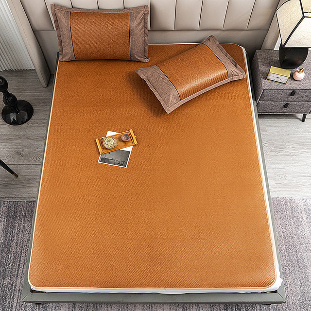 Imported summer encrypted rattan mats in Germany 1.5 meters 1.8m single double bed dormitory student mats 0.9