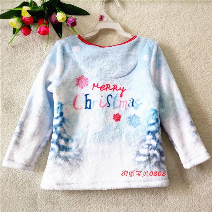 ORIGINAL NEW CHILDRENS FLANNEL LOUNGEWEAR SET GIRL PIG LITTLE SISTER CARTOON PAJAMAS WARM CASUAL AIR CONDITIONED CLOTHES