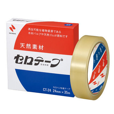 nichiban Michibang transparent test tape CT-24 24mm x 35m natural material test tape