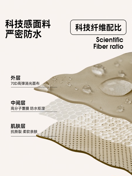 小猪班纳儿童工装裤男童裤子秋新款长裤大童秋装户外防水冲锋裤PC — 5
