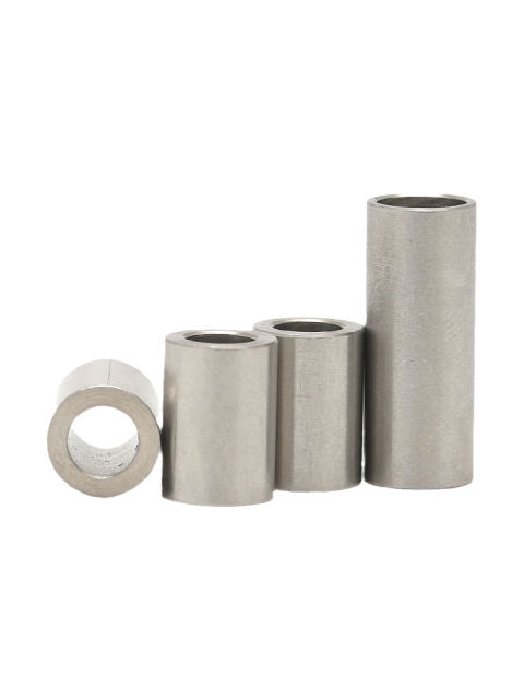 304 stainless steel casing extended cylindrical steel sleeve shaft sleeve toothless screw sleeve hollow bushing M6-14M7M8M9M10