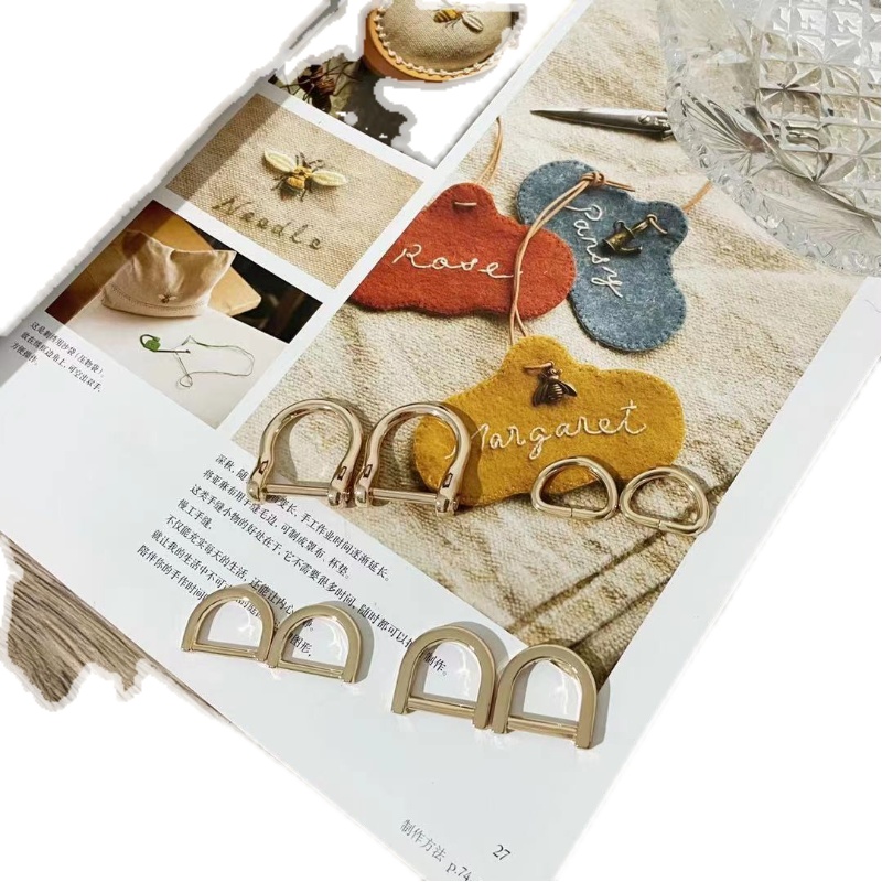 BAG BUCKLE ACCESSORIES HARDWARE CHAIN BAG BELT ADJUSTMENT SQUARE BUCKLE HORSESHOE D BUCKLE DETACHABLE SCREW SNAP RING BUCKLE TRANSFORMATION DIAGONAL
