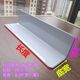2.8MM thick PVC transparent white black L-shaped bent shelf front baffle partition plate desktop baffle plate for supermarket