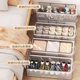 Shoe box shoe storage artifact space-saving transparent shoe box puts boots shoe holder bed foldable shoe cabinet shoe rack