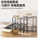 Wardrobe, home bedroom, no installation, folding simple shelf type wardrobe, wardrobe storage and sorting clothes storage cabinet