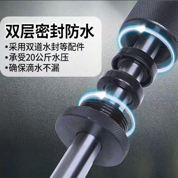 合金钻头开孔神器自来水地暖消防污水管道带水带压作业抢修工具