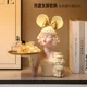 Creative resin cute bunny girl girl storage fruit tray practical handicraft ornament decoration gift