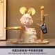 Creative resin cute bunny girl girl storage fruit tray practical handicraft ornament decoration gift