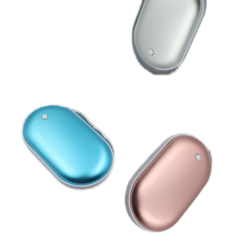 손 따뜻하게 보조베터리 듀얼 사용 미니 물없는 따뜻한  휴대용 휴대 전화 보조베터리 USB 충전 양면 핫