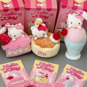 Maktub Hello Kitty Aromatherapy Blind Box Plush Pendant Birthday Gift for Girls, Best Friends, Graduation Sanrio