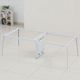 Italian rock plate dining table legs support conference table pod wrought iron computer desk rack office desk legs desk legs desk legs desk legs