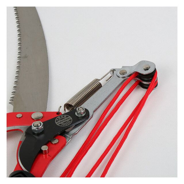 No pole, three-pine pulley, labor-saving high-altitude shear, gardening, high-altitude saw, garden scissors, vigorous shear