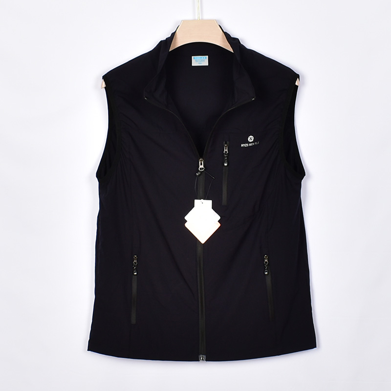 MENS VEST: NEW OUTDOOR QUICK-DRYING VEST IN SUMMER ELASTIC BREATHABLE COMFORTABLE MULTI-POCKET LIGHT AND THIN HORSE CLIP TRAVEL AND LEISURE