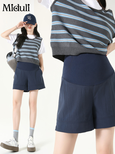 孕妇短裤夏季外穿薄款莱赛尔孕期山本裤2026新款孕期裤子孕妇装女
